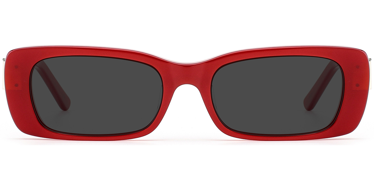 Red+Dark Grey Polarized