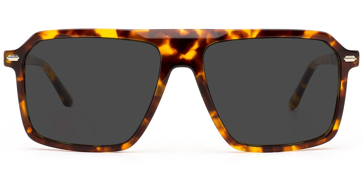 Tortoiseshell+Dark Grey Polarized