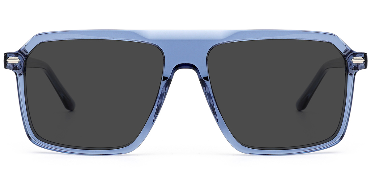 Translucent-Blue+Dark Grey Polarized