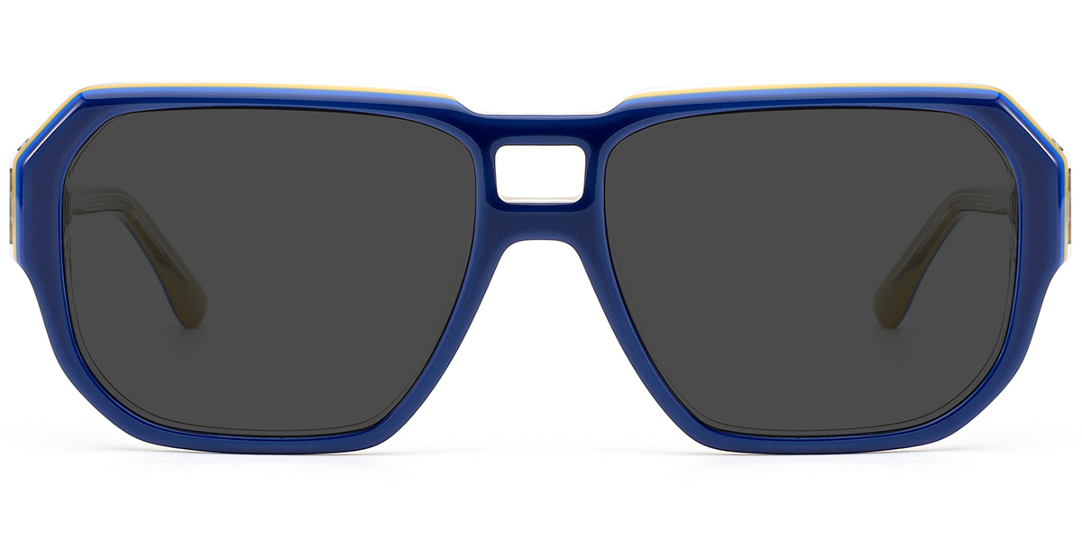 Blue+Dark Grey Polarized