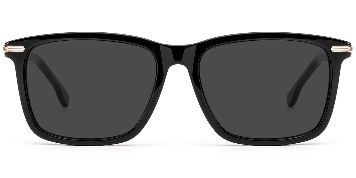 Black+Dark Grey Polarized