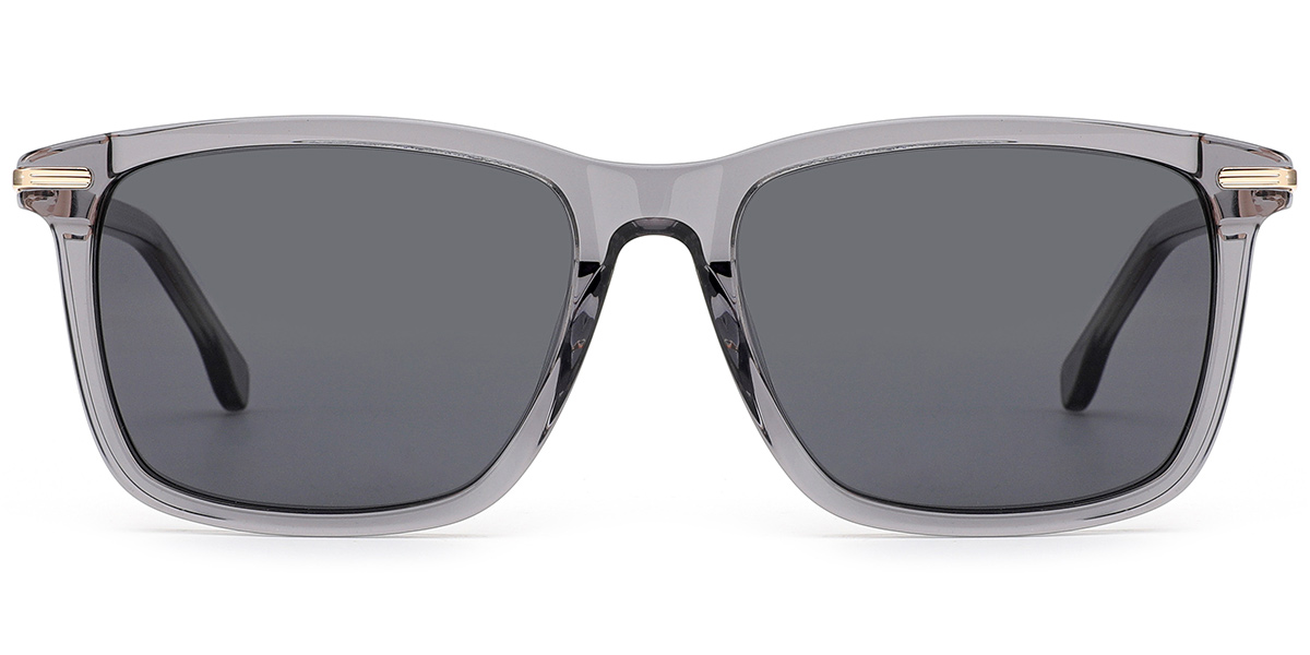 Translucent-Grey+Dark Grey Polarized