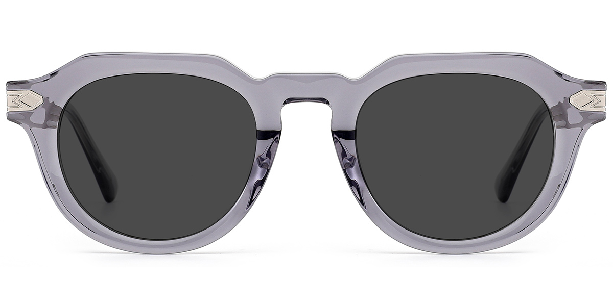 Translucent-Grey+Dark Grey Polarized